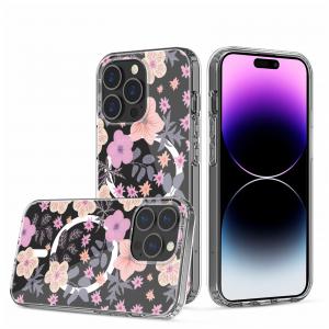 For iPhone 15 Thick Hybrid Design Cover Case - J 