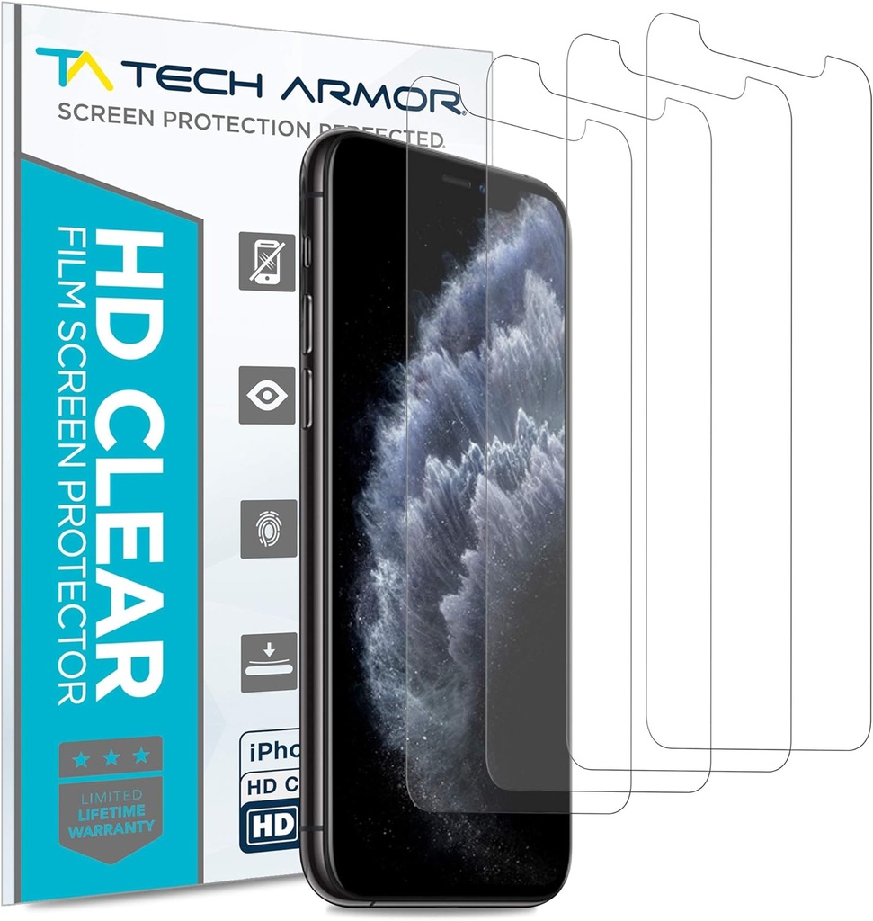 iPhone XSMAX Clear Tempered Glass