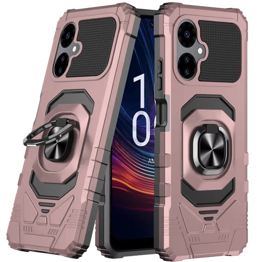 [QBROB-Cel3-RGold] Celero 3 5G 2024 Robotic Hybrid with Magnetic Ring Stand Case Cover - Rose
Gold