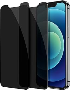[P-G-S-P iPhone 12] Privacy Glass Screen Protector iPhone 12 