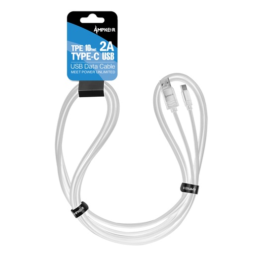 [10FT-TYC-WT] 10 Feet USB to TYPE C Cable - White
