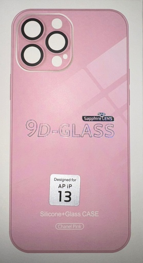 [MK2L3EF/A iphone 13 Chanel Pink] Iphone 13 Silicone+Glass Case Chanel Pink 