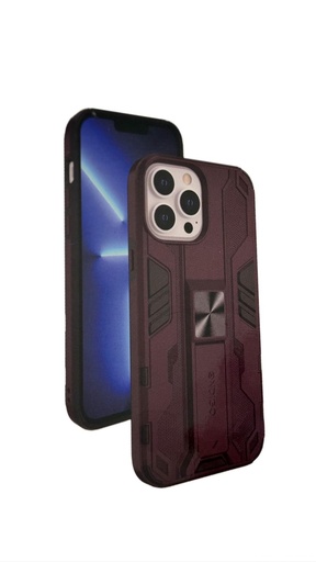 [ON-RFX-IPHONE13PROMAX-MAROON] iPhone 13 pro max Alien Maroon with Kickstand