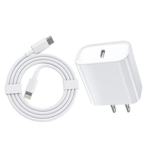 [iPhone Wall Chargers and Cables Type C] iPhone Wall Charger with Type C Cable