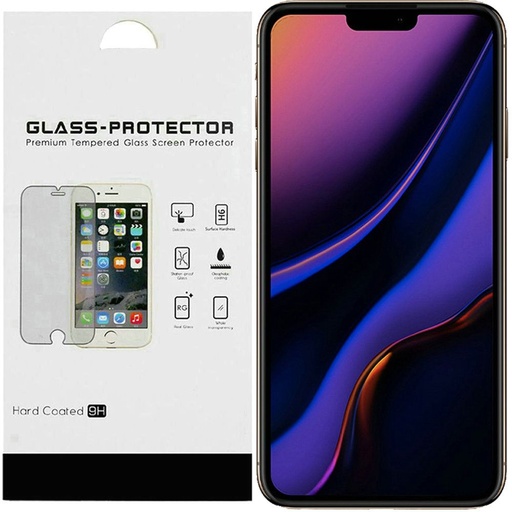 [NCTEM-iP11] iPhone 11/XR Tempered Glass in Bulk Cardboard Package